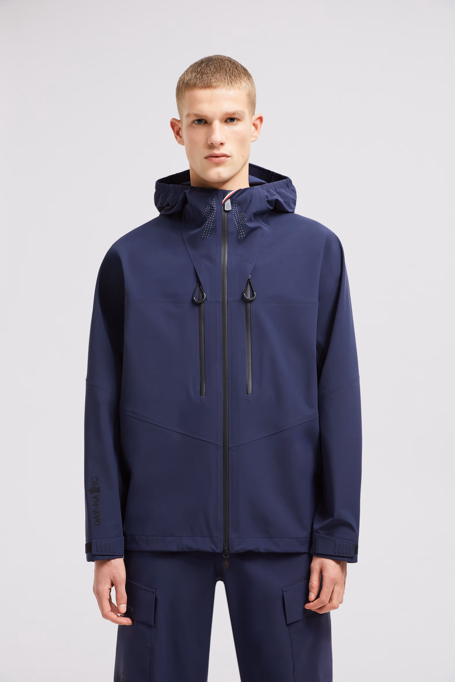 Chaqueta con capucha Orden Hombre Azul Noche Moncler 3